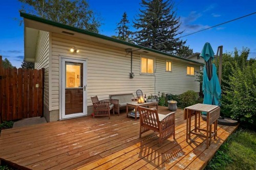 7935 Huntwick Hill Ne, Calgary, AB - Outdoor With Deck Patio Veranda With Exterior