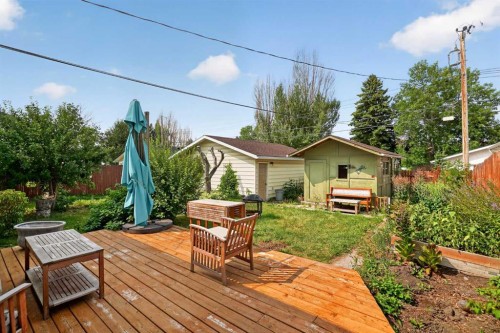 7935 Huntwick Hill Ne, Calgary, AB - Outdoor With Deck Patio Veranda With Exterior