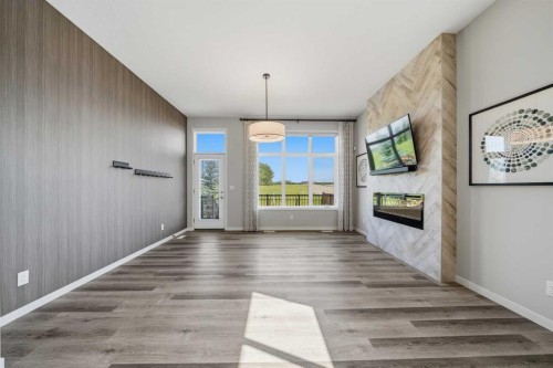 240 D'Arcy Ranch Drive, Okotoks, AB - Indoor With Fireplace
