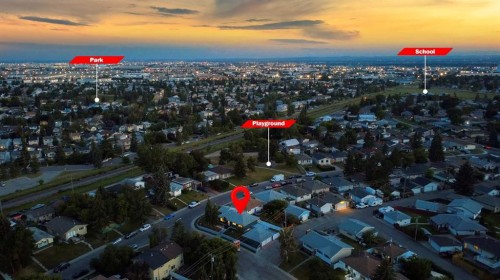 3331 41 Street Se, Calgary, AB - Outdoor With View