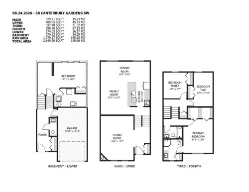 58 Canterbury Gardens Sw, Calgary, AB 