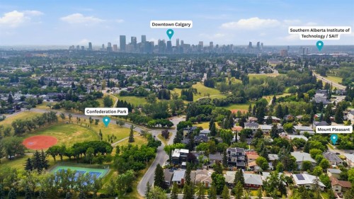 721 27 Avenue Nw, Calgary, AB - Outdoor With View