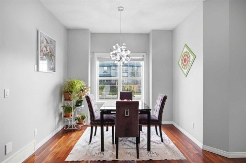 336 Silverado Drive Sw, Calgary, AB - Indoor Photo Showing Dining Room