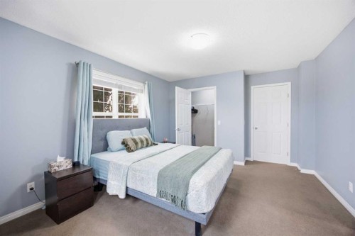 336 Silverado Drive Sw, Calgary, AB - Indoor Photo Showing Bedroom