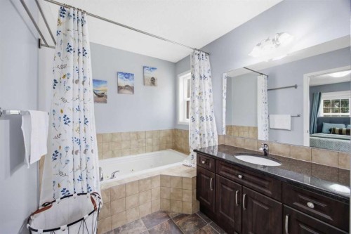 336 Silverado Drive Sw, Calgary, AB - Indoor Photo Showing Bathroom