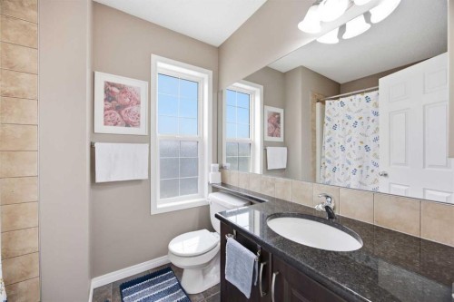 336 Silverado Drive Sw, Calgary, AB - Indoor Photo Showing Bathroom
