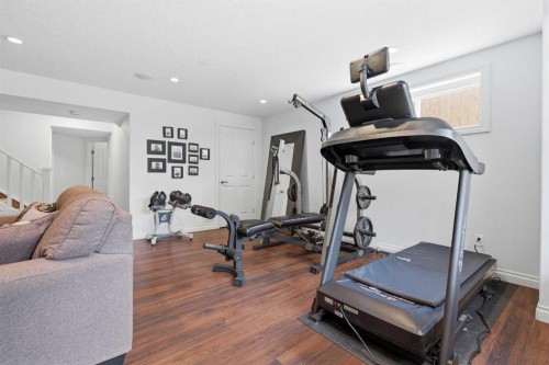 182 Kincora Park Nw, Calgary, AB - Indoor Photo Showing Gym Room