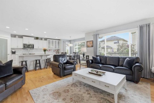 182 Kincora Park Nw, Calgary, AB - Indoor Photo Showing Living Room