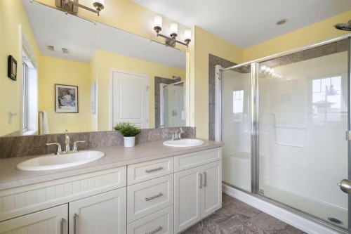 719 Mahogany Boulevard Se, Calgary, AB - Indoor Photo Showing Bathroom