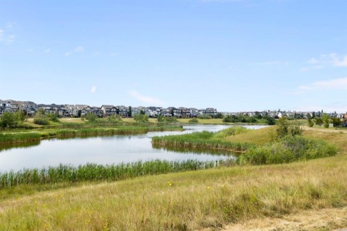 719 Mahogany Boulevard Se, Calgary, AB - Outdoor With Body Of Water With View