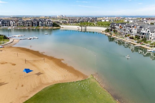 719 Mahogany Boulevard Se, Calgary, AB - Outdoor With Body Of Water With View