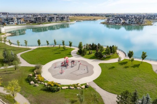 719 Mahogany Boulevard Se, Calgary, AB - Outdoor With Body Of Water With View