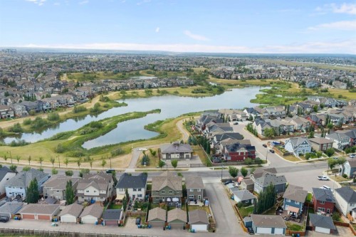 719 Mahogany Boulevard Se, Calgary, AB - Outdoor With Body Of Water With View