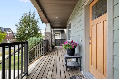 719 Mahogany Boulevard Se, Calgary, AB - Outdoor With Deck Patio Veranda With Exterior