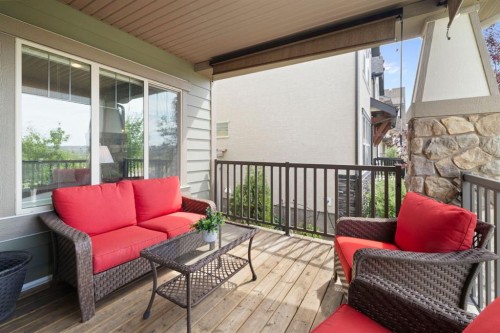 719 Mahogany Boulevard Se, Calgary, AB - Outdoor With Deck Patio Veranda With Exterior