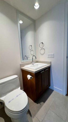 1615-222 Riverfront Avenue Sw, Calgary, AB - Indoor Photo Showing Bathroom