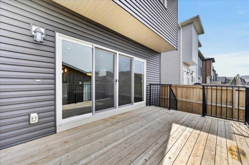 97 Seton Manor Se, Calgary, AB - Outdoor With Deck Patio Veranda With Exterior