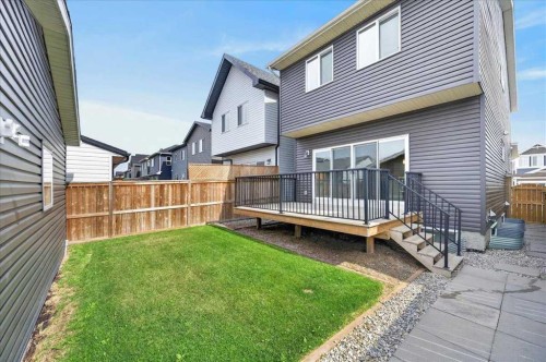 97 Seton Manor Se, Calgary, AB - Outdoor With Deck Patio Veranda With Exterior