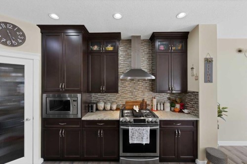 237 Cornerstone Manor Ne, Calgary, AB - Indoor Photo Showing Kitchen
