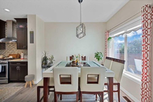 237 Cornerstone Manor Ne, Calgary, AB - Indoor Photo Showing Dining Room