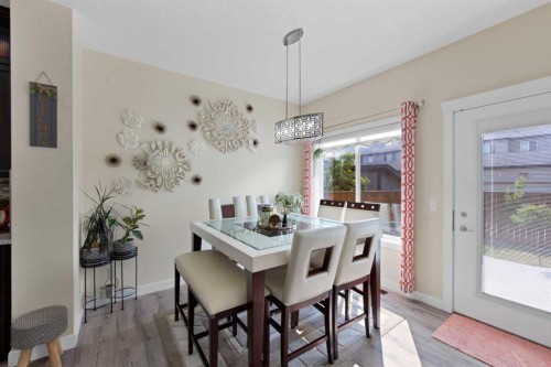 237 Cornerstone Manor Ne, Calgary, AB - Indoor Photo Showing Dining Room