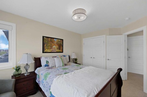 237 Cornerstone Manor Ne, Calgary, AB - Indoor Photo Showing Bedroom