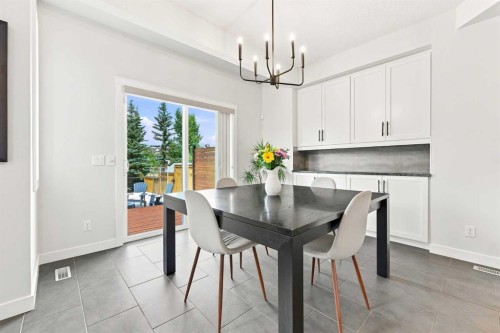 4 Silverado Saddle Court Sw, Calgary, AB - Indoor Photo Showing Dining Room