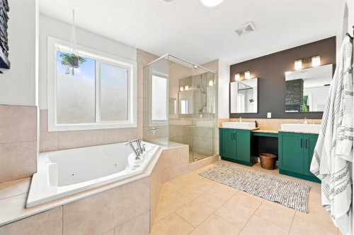 4 Silverado Saddle Court Sw, Calgary, AB - Indoor Photo Showing Bathroom