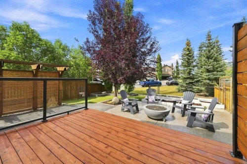 4 Silverado Saddle Court Sw, Calgary, AB - Outdoor With Deck Patio Veranda