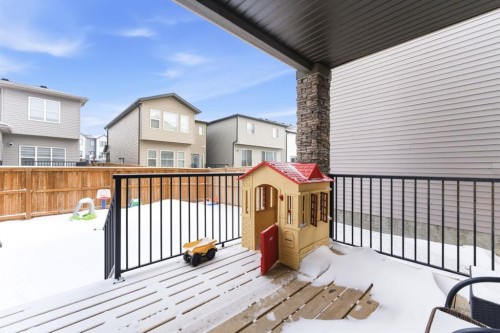 14 Belvedere Point Se, Calgary, AB - Outdoor With Deck Patio Veranda With Exterior