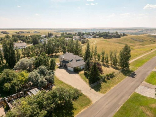 338 Deer Run Place West, Rural Lethbridge County, AB - Outdoor With View