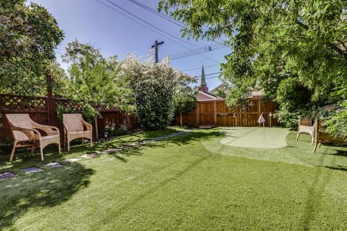 1517 12 Avenue Sw, Calgary, AB - Outdoor With Backyard
