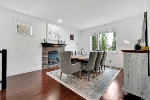 6 Aspen Stone Mews Sw, Calgary, AB - Indoor Photo Showing Other Room With Fireplace