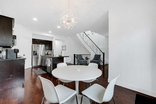 6 Aspen Stone Mews Sw, Calgary, AB - Indoor Photo Showing Dining Room