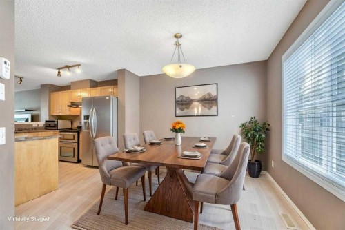 80 Elgin Gardens Se, Calgary, AB - Indoor Photo Showing Dining Room
