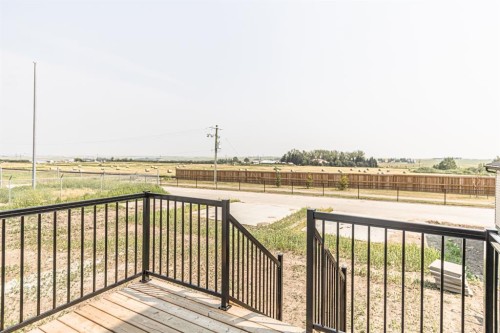 1995 Mccaskill Drive, Crossfield, AB - Outdoor With Deck Patio Veranda With View