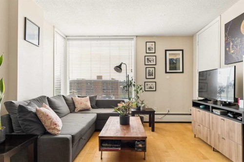 701-1123 13 Avenue Sw, Calgary, AB - Indoor Photo Showing Living Room