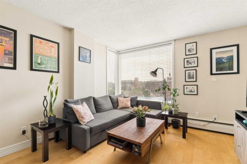 701-1123 13 Avenue Sw, Calgary, AB - Indoor Photo Showing Living Room
