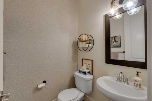 72 Quarry Landing Se, Calgary, AB - Indoor Photo Showing Bathroom