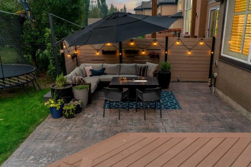 72 Quarry Landing Se, Calgary, AB - Outdoor With Deck Patio Veranda