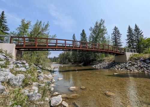 402-30 Shawnee Common Sw, Calgary, AB - Outdoor With Body Of Water With View