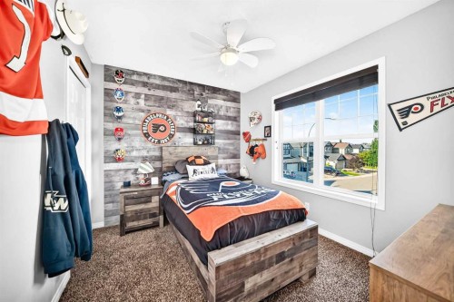265 Bridleridge View Sw, Calgary, AB - Indoor Photo Showing Bedroom