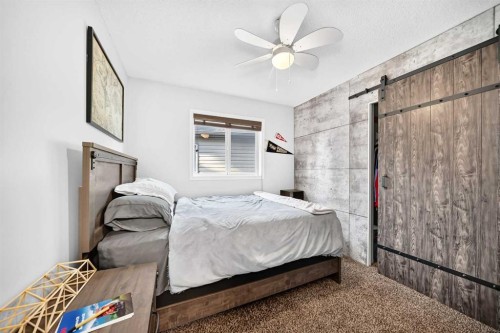 265 Bridleridge View Sw, Calgary, AB - Indoor Photo Showing Bedroom