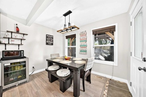 265 Bridleridge View Sw, Calgary, AB - Indoor Photo Showing Dining Room
