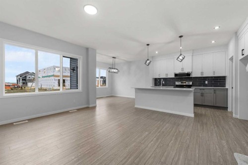 532 Clearwater Heath, Chestermere, AB - Indoor Photo Showing Kitchen With Upgraded Kitchen