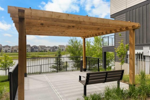 2104-55 Lucas Way Nw, Calgary, AB - Outdoor With Deck Patio Veranda With Exterior