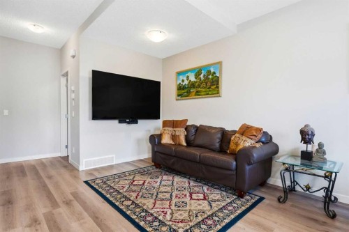 308-32 Red Embers Parade Ne, Calgary, AB - Indoor Photo Showing Living Room