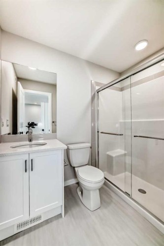 828 Sora Boulevard Se, Calgary, AB - Indoor Photo Showing Bathroom