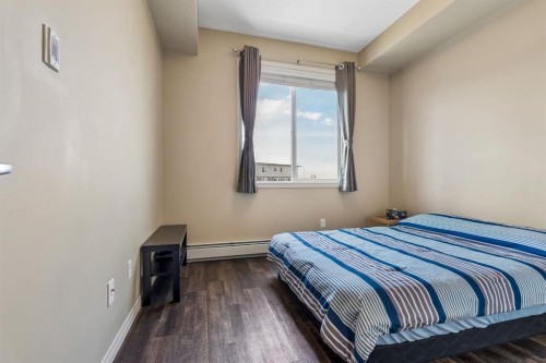 1403-450 Sage Valley Drive Nw, Calgary, AB - Indoor Photo Showing Bedroom