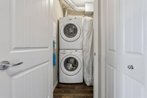 1403-450 Sage Valley Drive Nw, Calgary, AB - Indoor Photo Showing Laundry Room